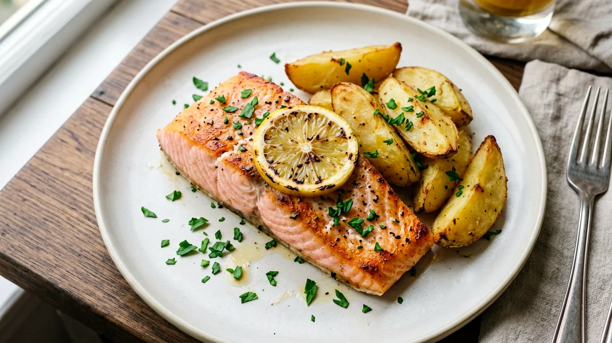 Filetto di salmone al forno