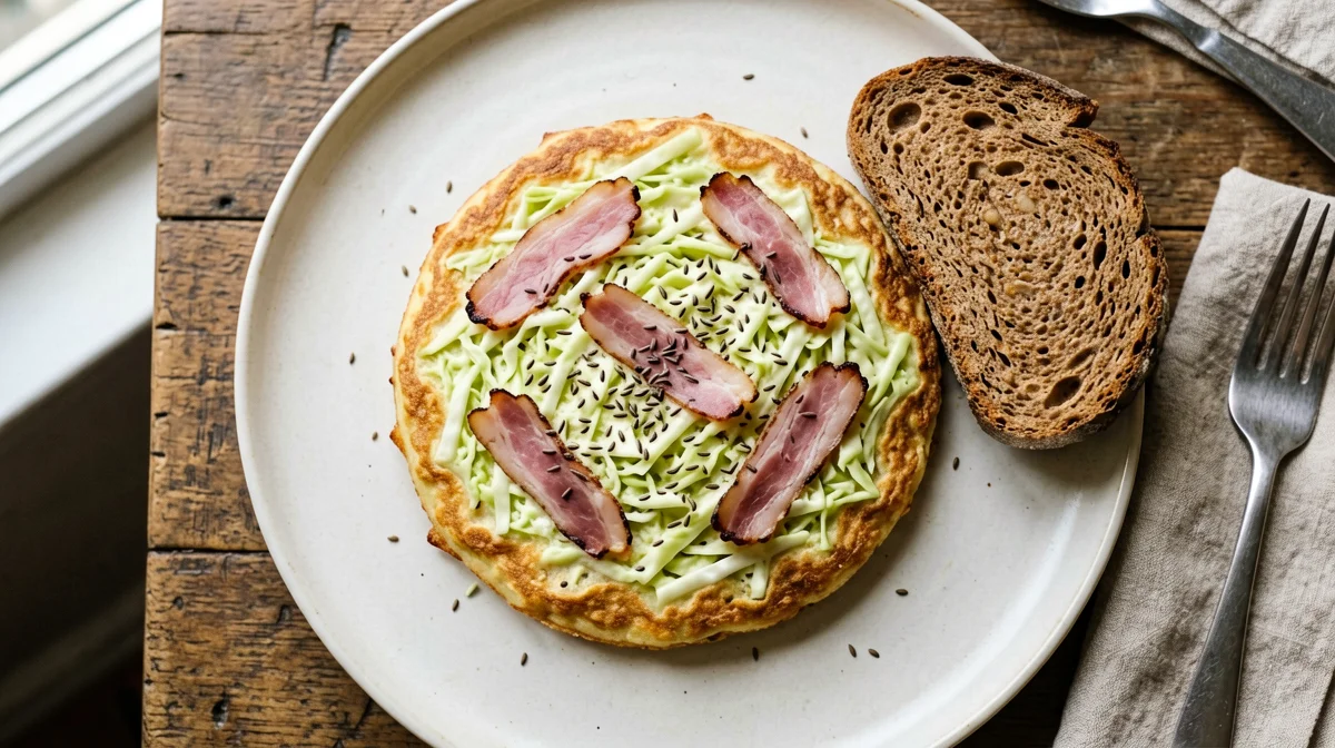 Frittatina di verza e speck