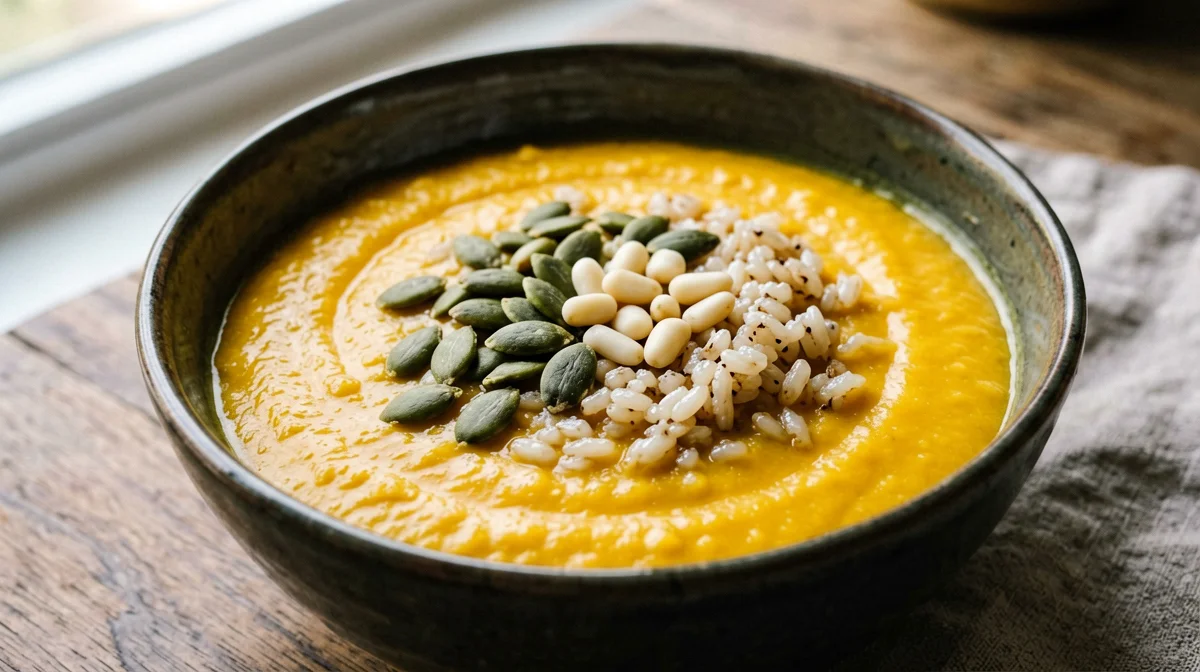 Hobakjuk: porridge coreano di zucca e riso
