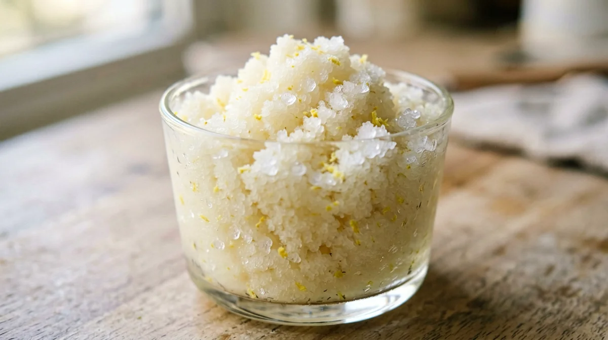 Sicilian lemon granita