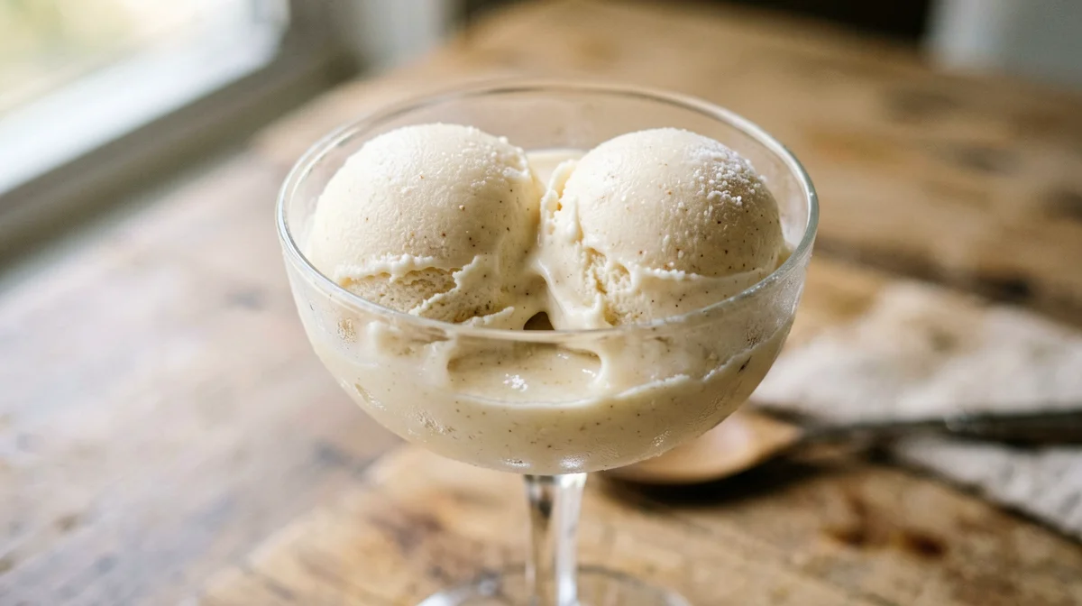 Sorbetto di pera allo zenzero