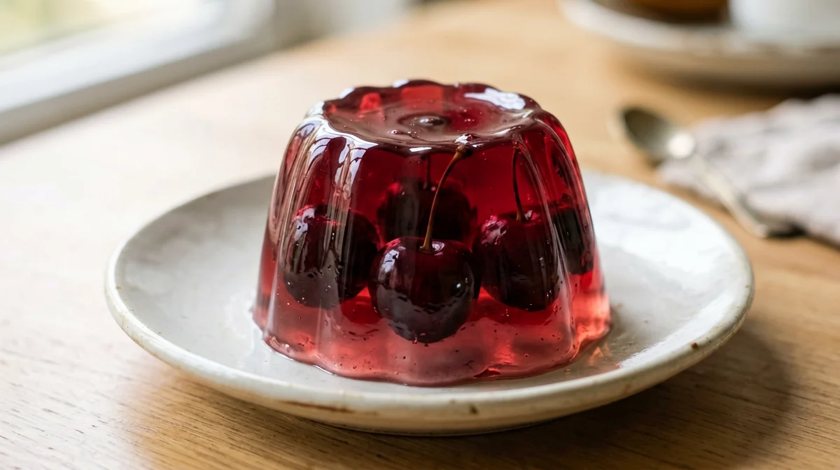 Gelatina di ciliegie alla cannella