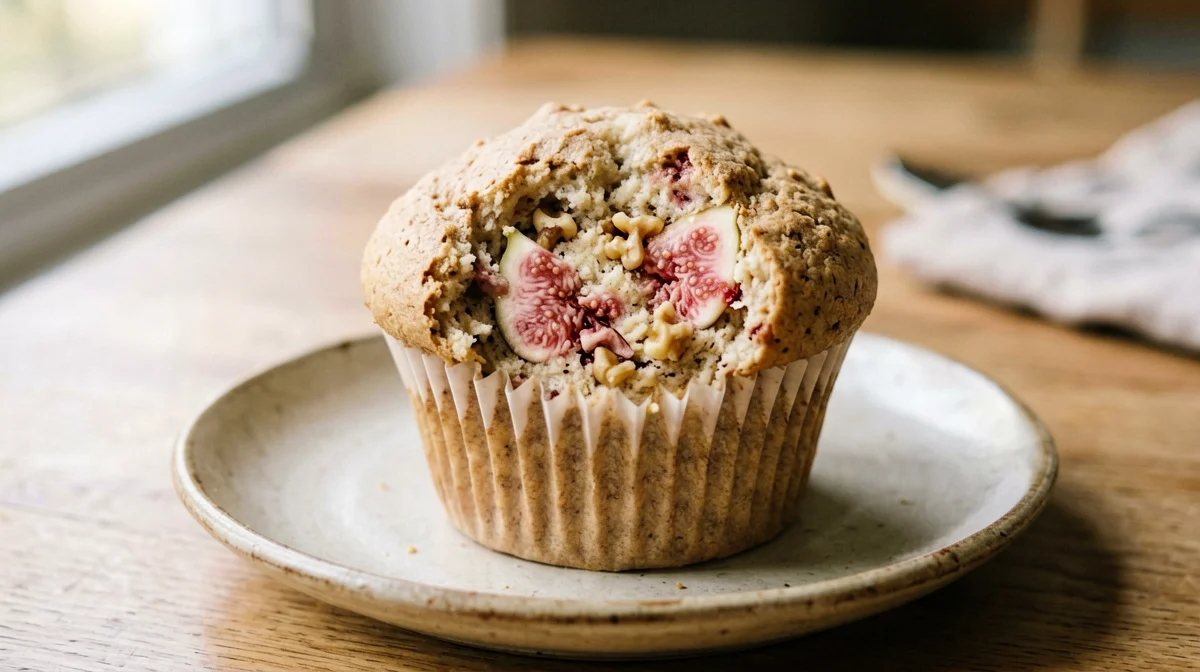 Muffin ai fichi e noci