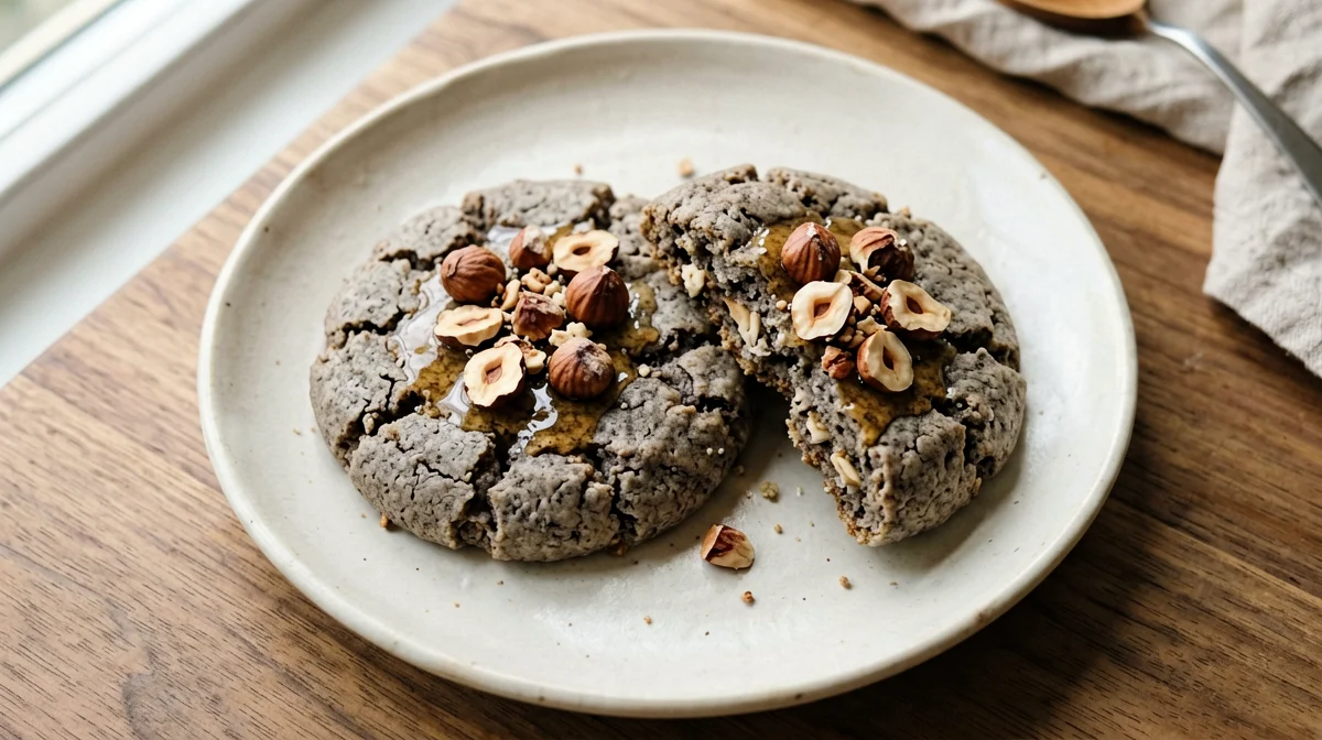 Biscotti vegani di grano saraceno e nocciole