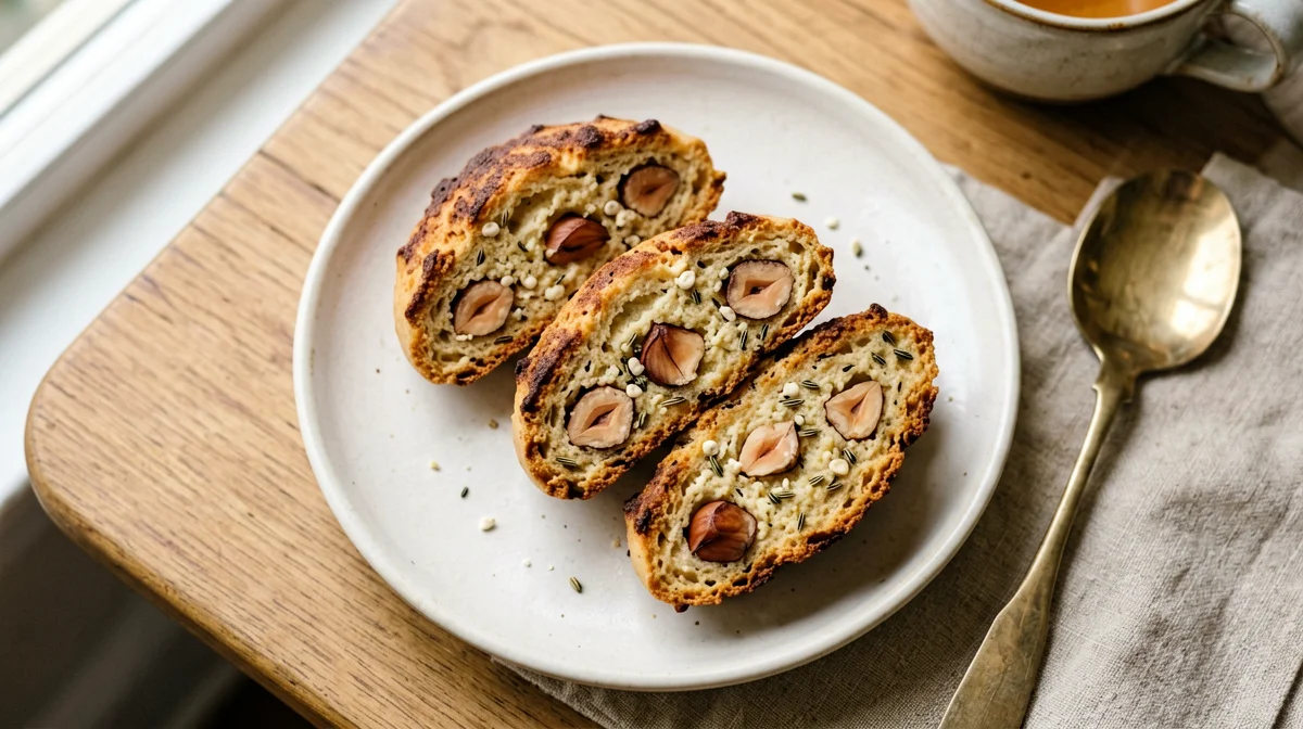 Anise and hazelnut tozzetti