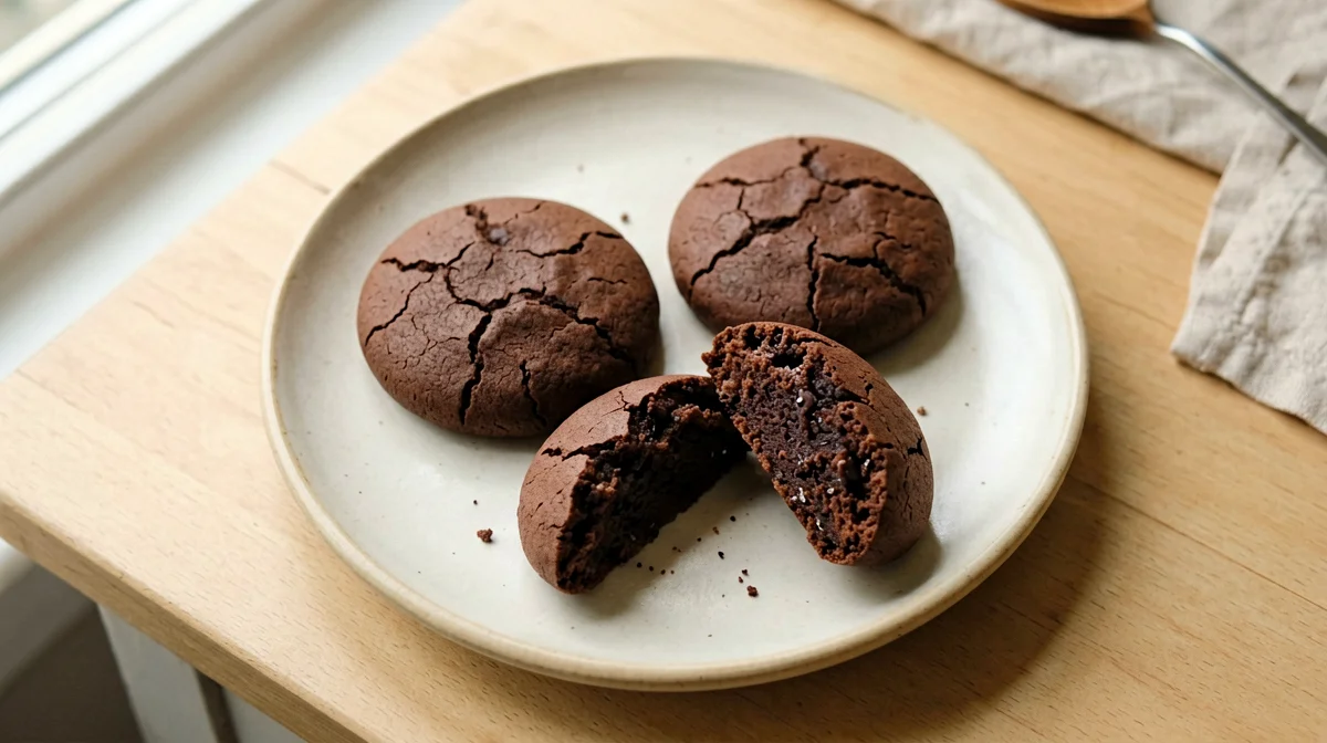 Biscotti proteici al cacao con skyr