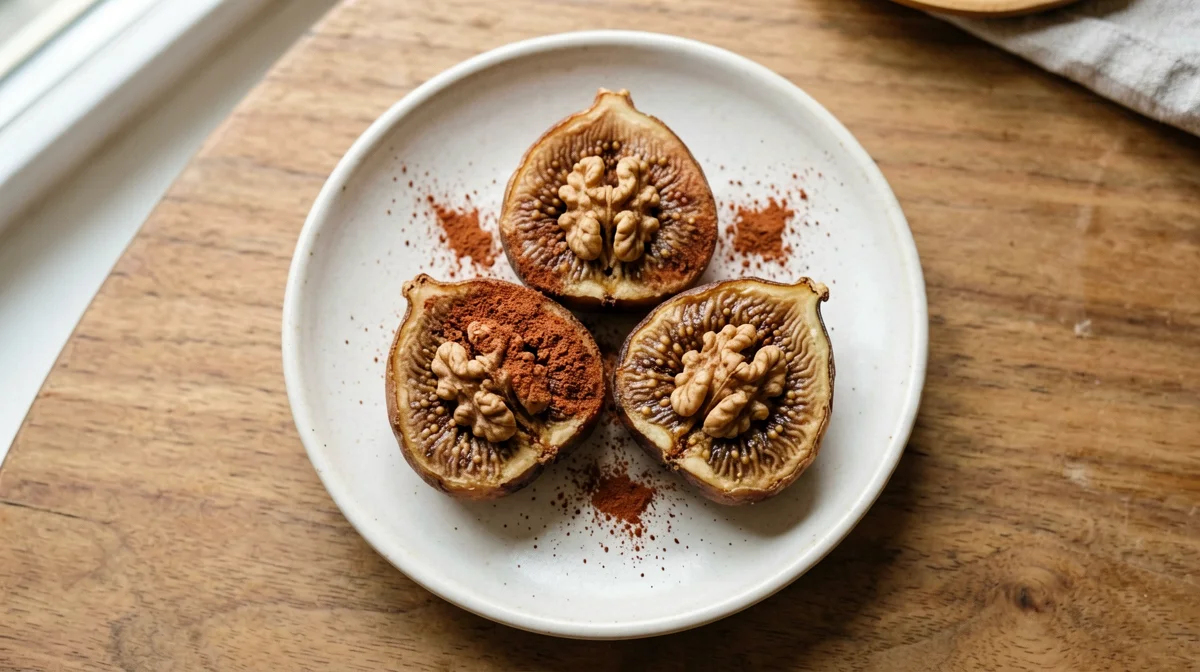 Fichi secchi e gherigli di noce alla cannella