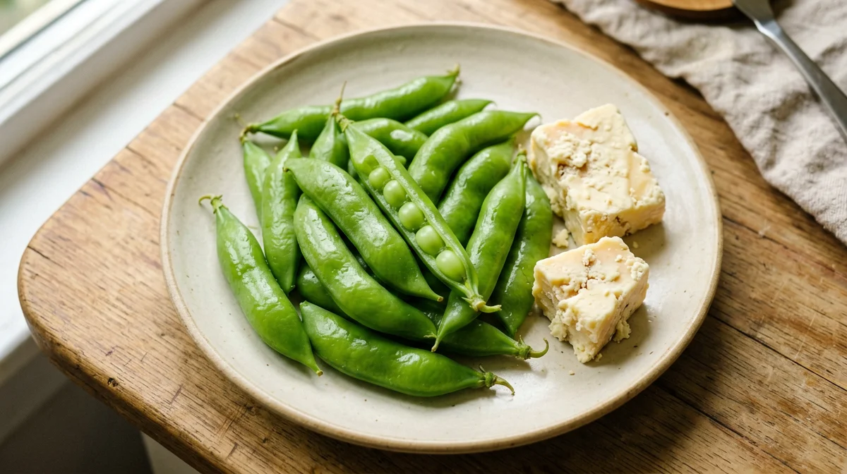 Fave fresche sgranate con pecorino romano