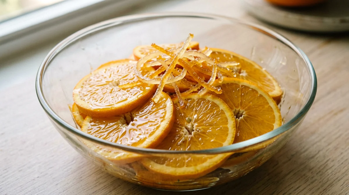 Arance caramellate alla siciliana