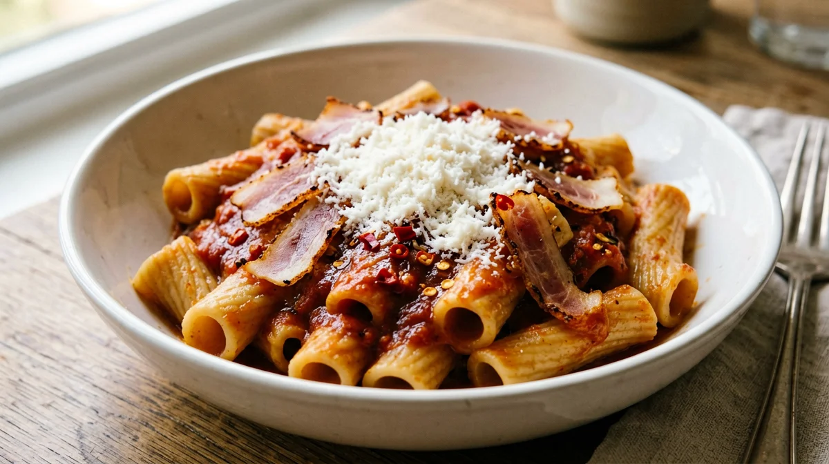 Bucatini all'amatriciana
