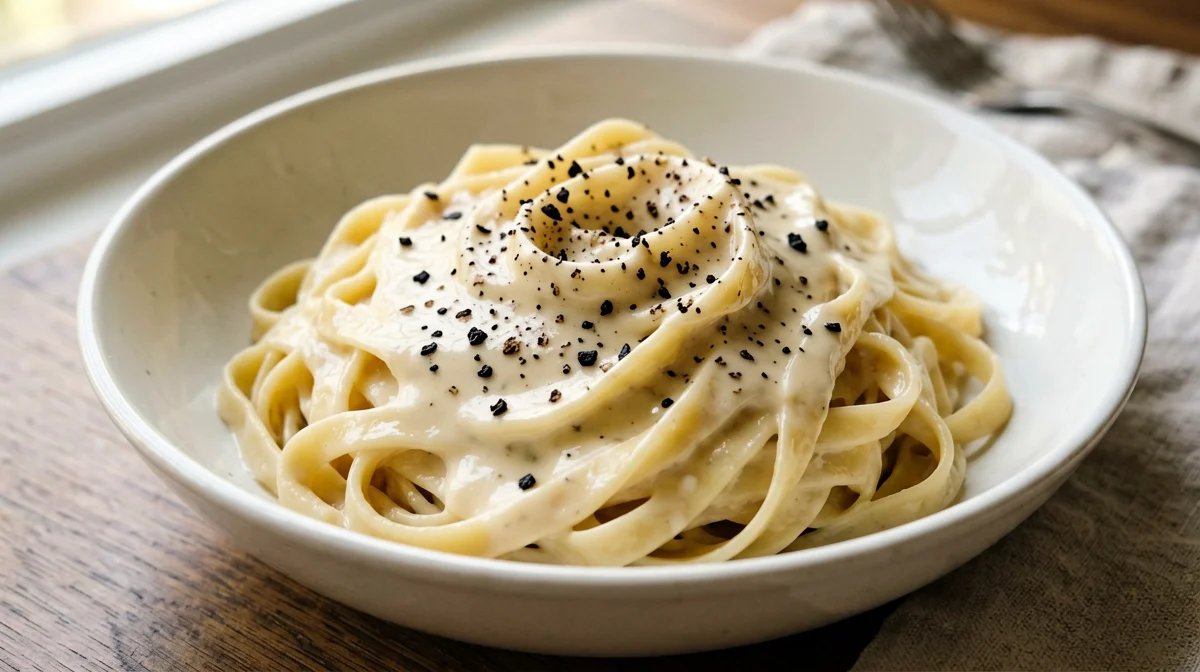 Tonnarelli cacio e pepe