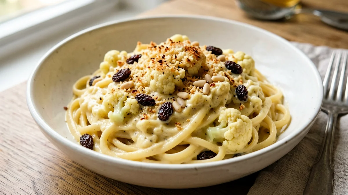 Pasta con i broccoli arriminati