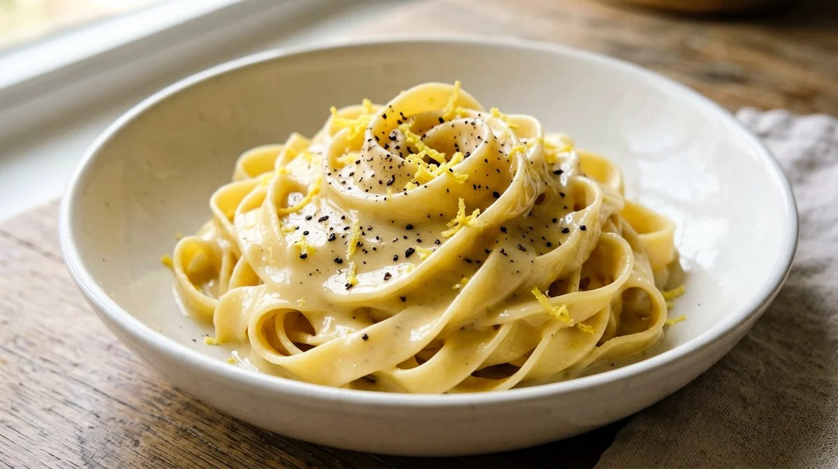 Amalfi lemon tagliolini