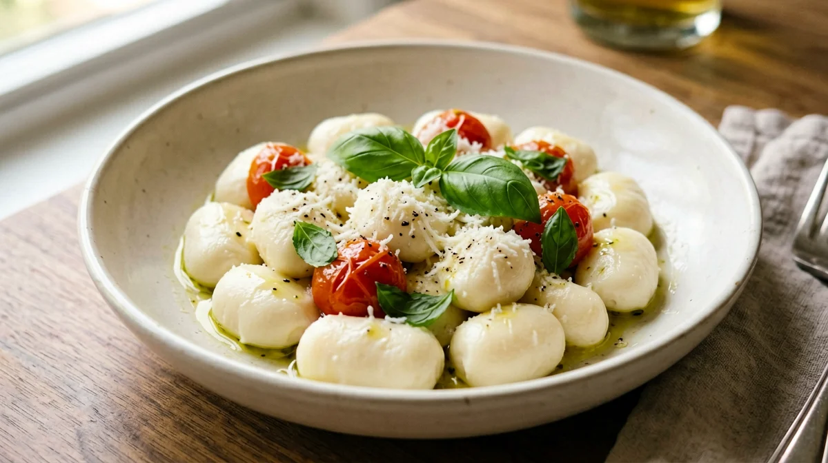 Gnocchi di ricotta senza glutine al pomodorino
