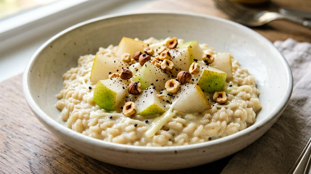 Risotto alle pere e taleggio
