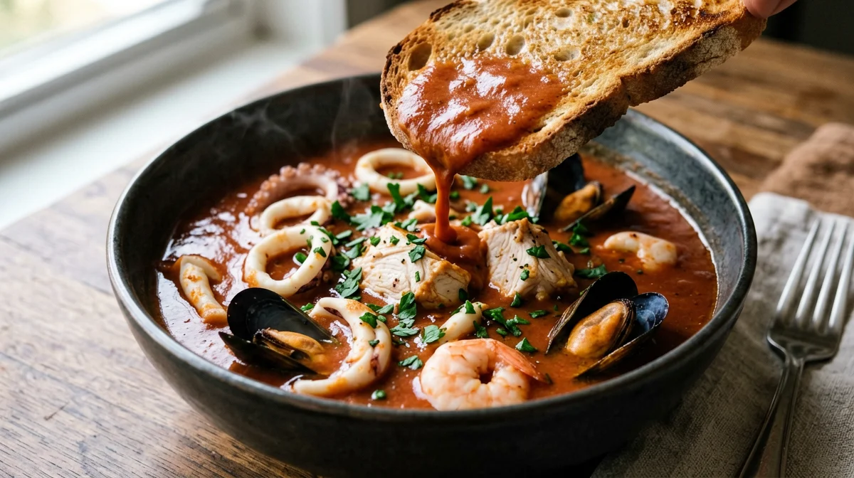 Cacciucco livornese leggero