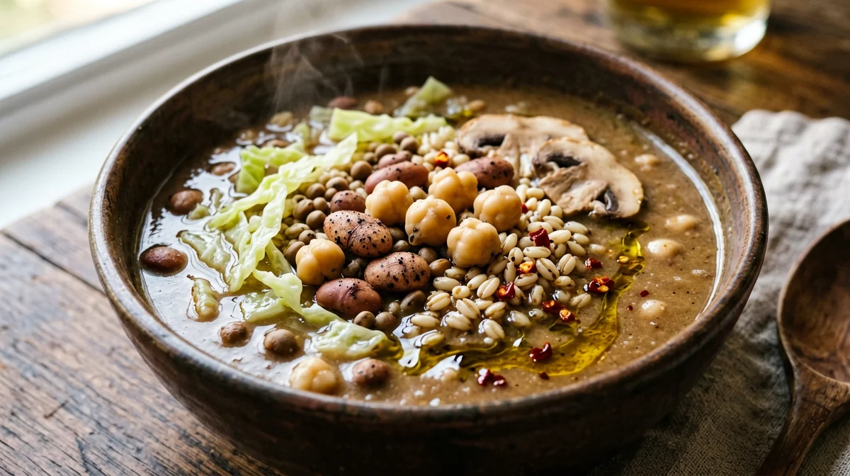 Millecosedde calabrese con legumi misti