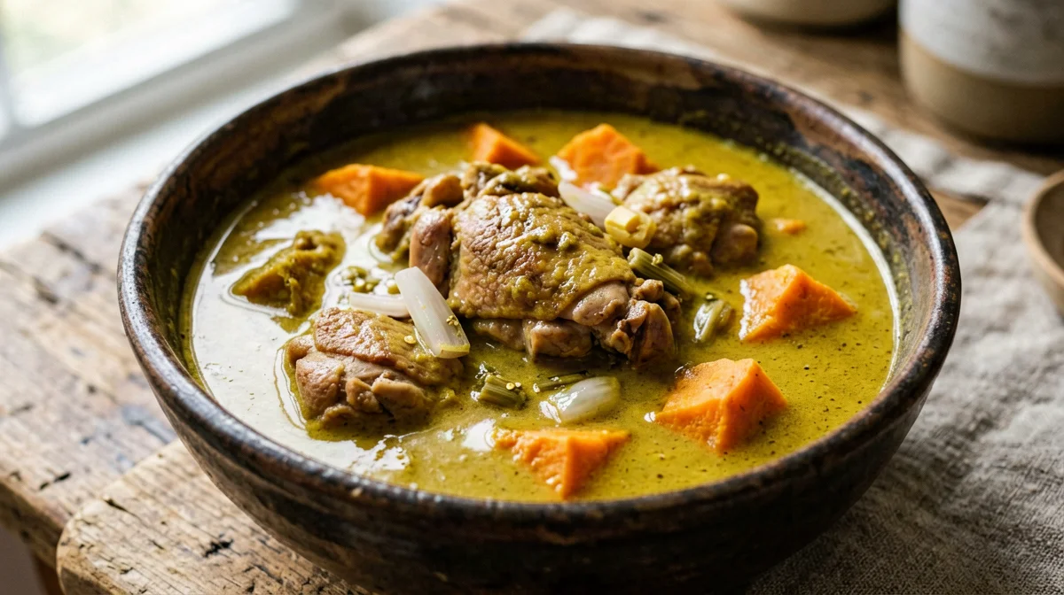 Ca ri ga Vietnamese chicken and sweet potato curry