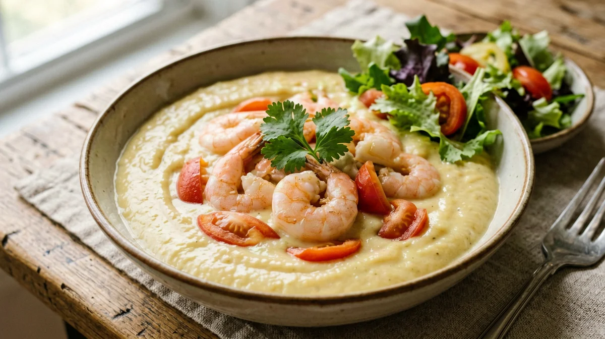 Bobó de camarão: shrimp in cassava and coconut cream