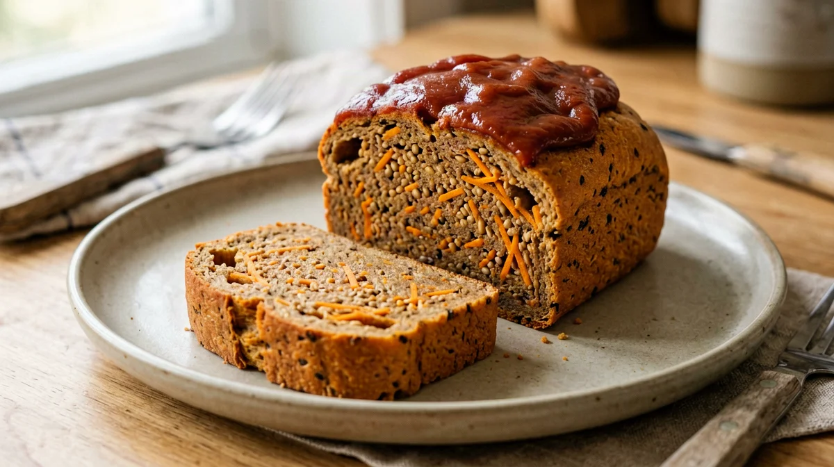 Sformato di lenticchie rosse e carote