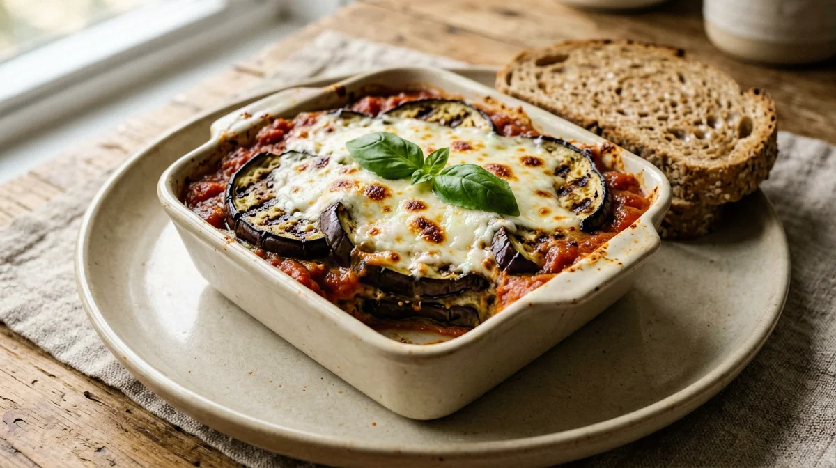 Parmigiana di melanzane grigliate light