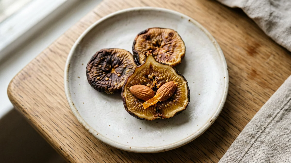 Fichi secchi ripieni di mandorle e scorza d'arancia