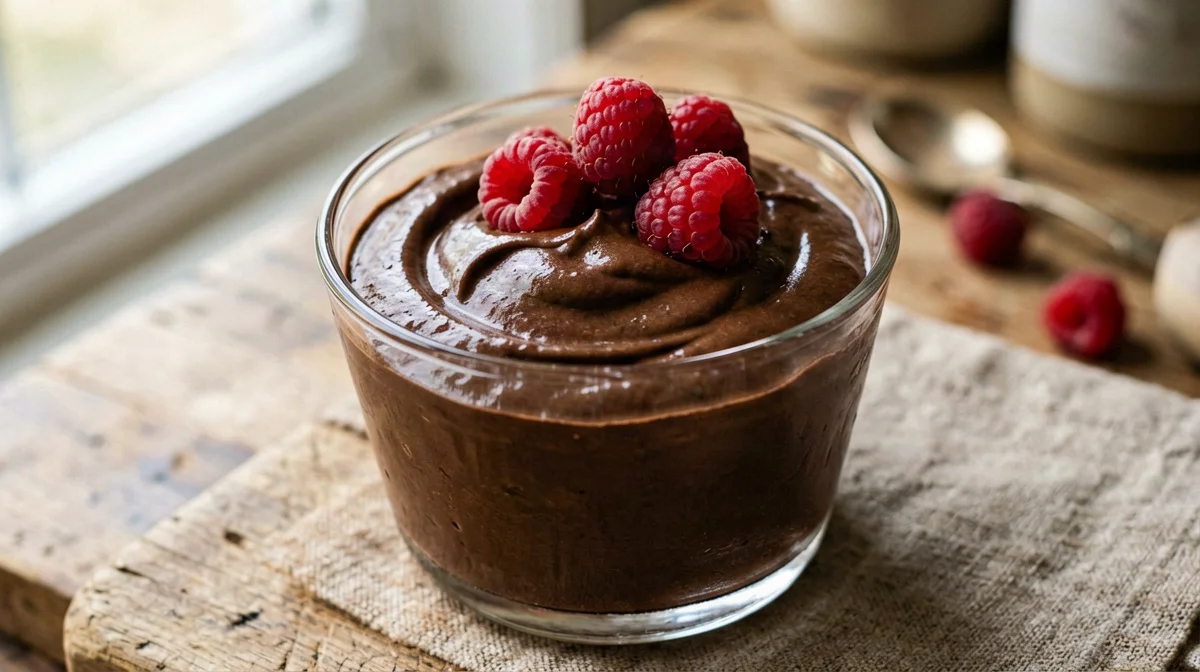 Avocado cocoa mousse