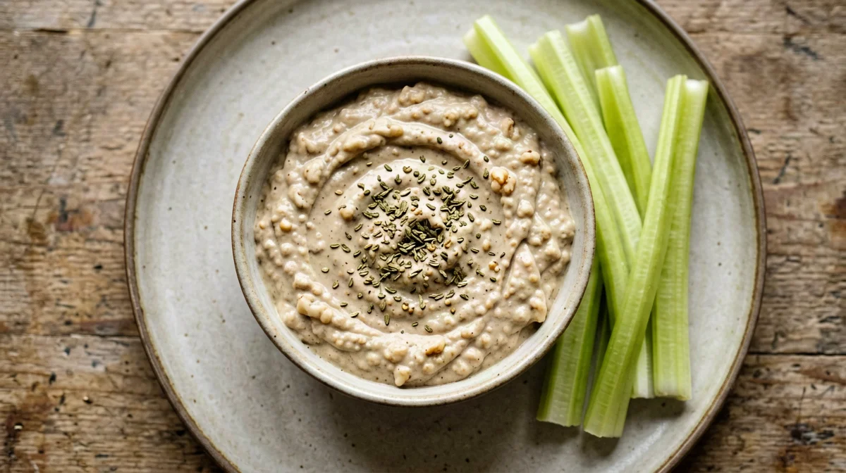 Ligurian walnut sauce with celery
