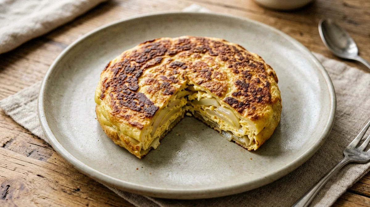 Mini tortilla di patate e cipolla