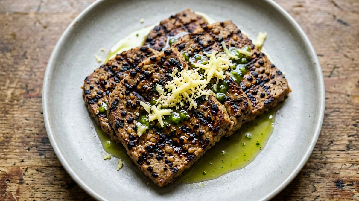 Tempeh grigliato al tamari, zenzero e lime
