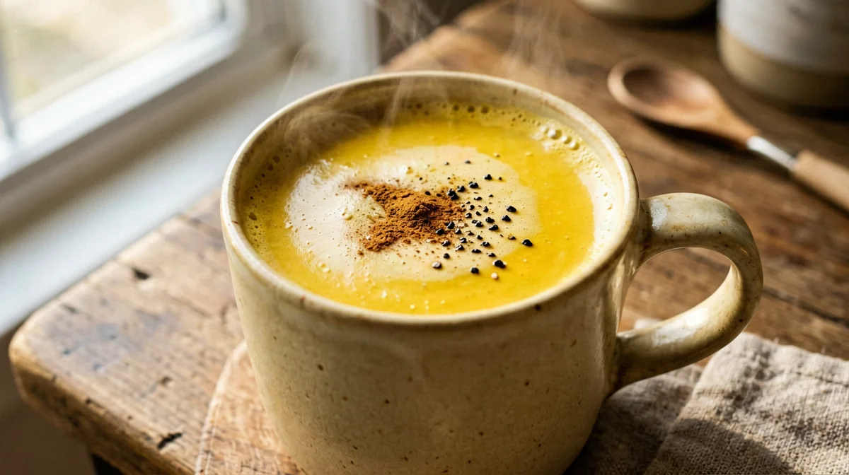Golden milk alla soia