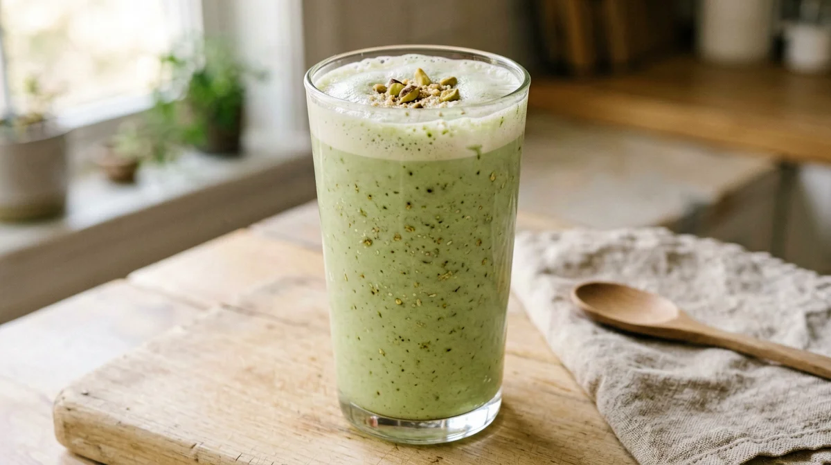 Vegan pistachio shake