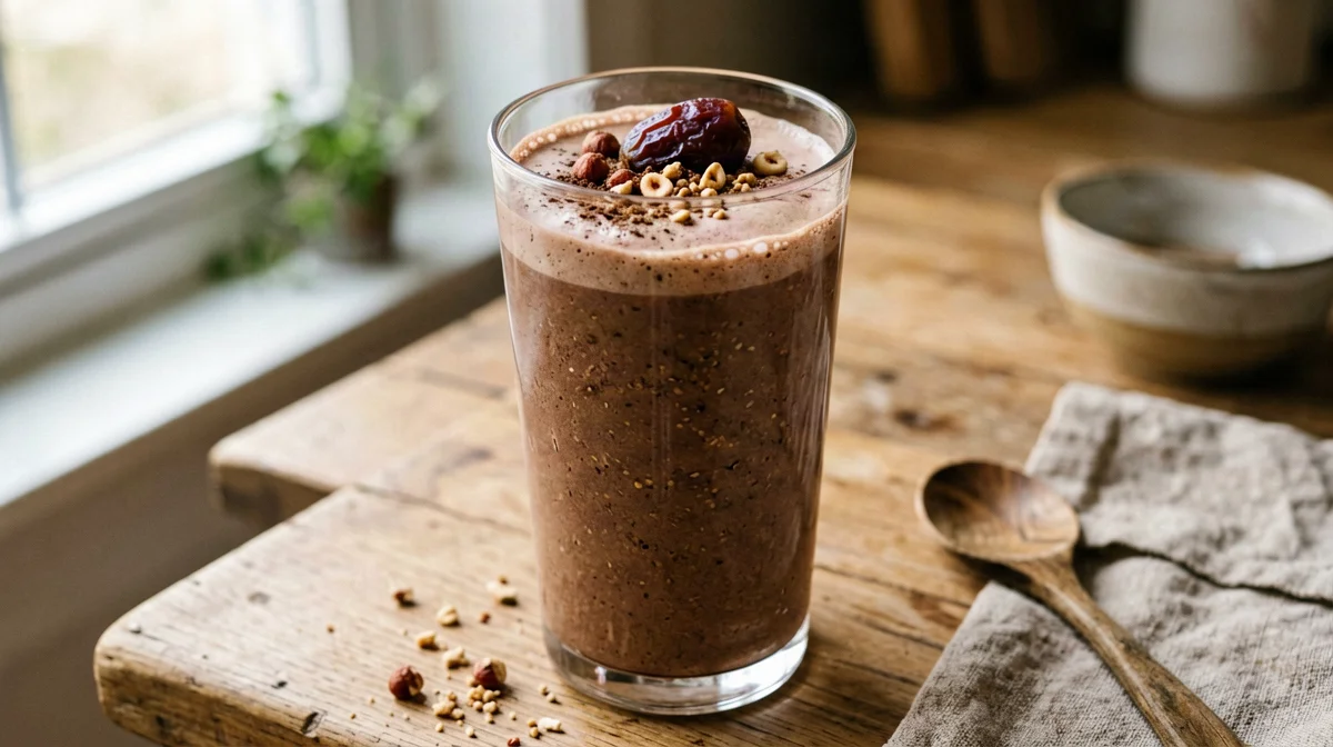 Frullato gianduia vegano