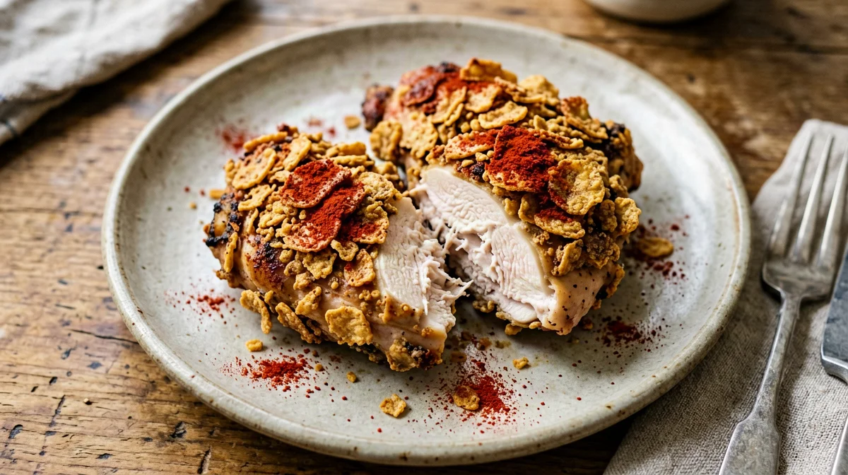 Crispy baked turkey strips