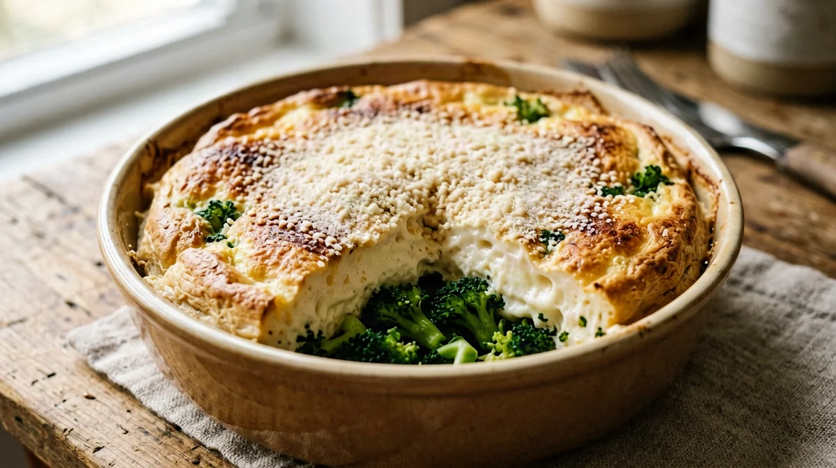Egg white and broccoli pecorino bake