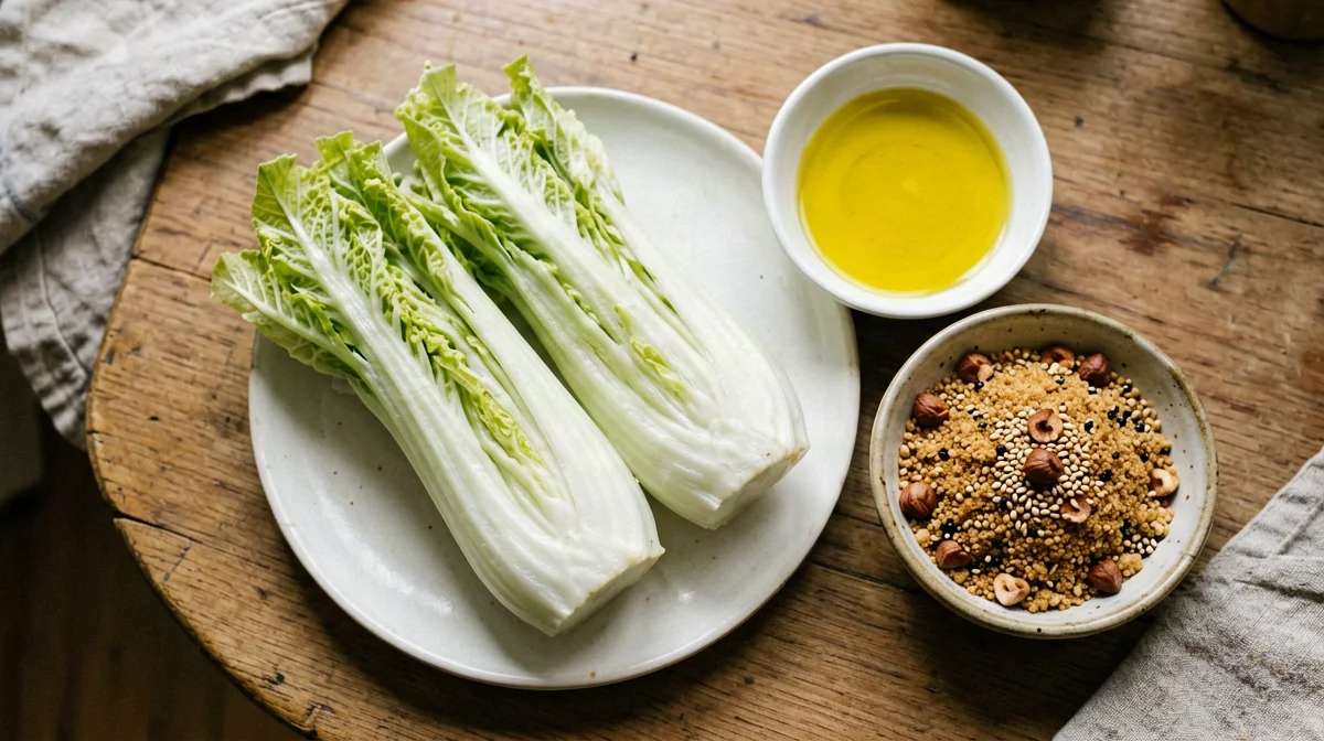 Dukkah di nocciole e sesamo con finocchio e olio