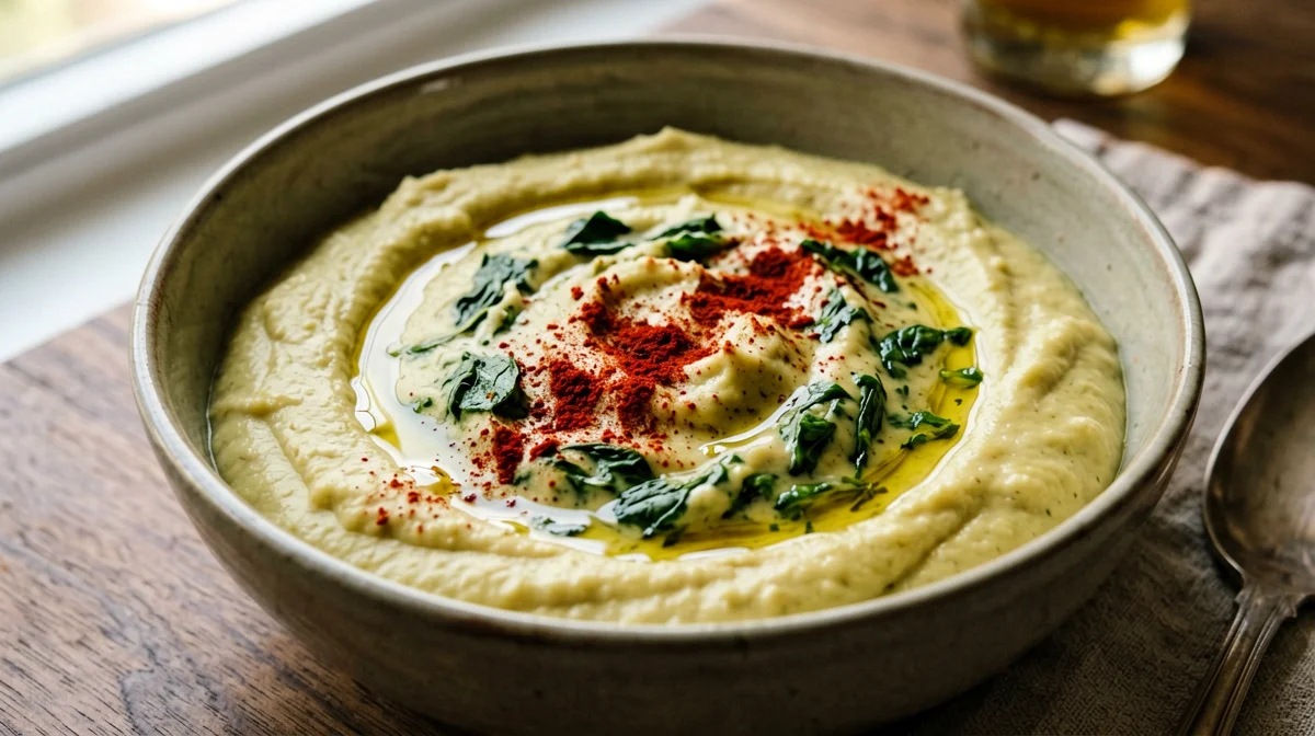 Bissara marocchina di fave con cumino e paprika