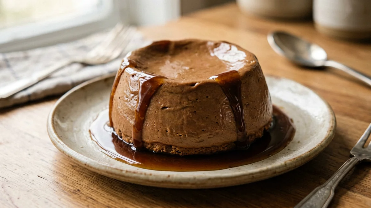 Protein coffee flan