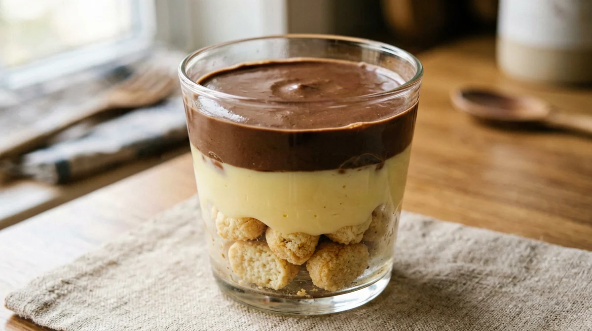 Zuppa inglese proteica in coppa