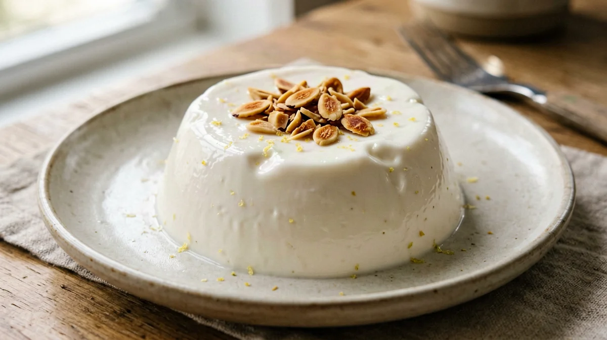 Biancomangiare proteico alle mandorle